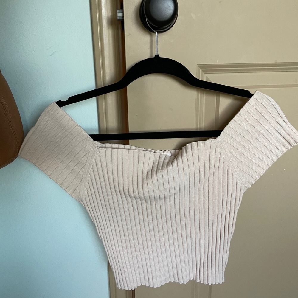 Off the shoulder top